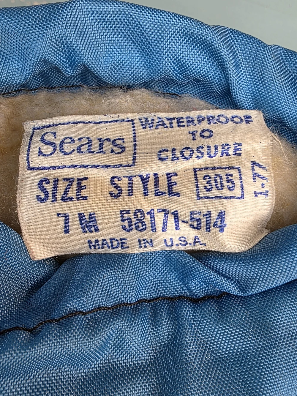 Vintage Sears Winnie the Pooh Snow Boots Size 7 Made in USA w/ Box
